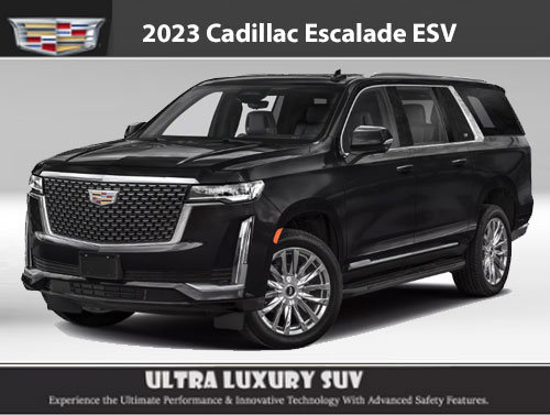 2023 Cadillac Escalade ESV TPS Limo Service